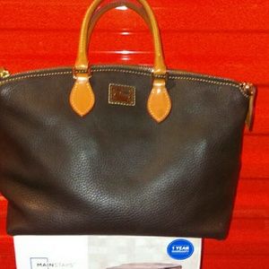 Dooney and Burke 14"X16" bag leather